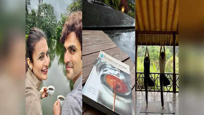 કોફી, પુસ્તકો અને પતિનો સંગાથ...Divyanka Tripathiએ કુદરતના ખોળે શાંતિથી ઉજવ્યો 38મો બર્થ ડે
