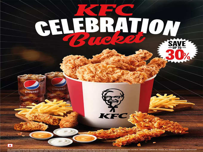 KFC Celebration Bucket