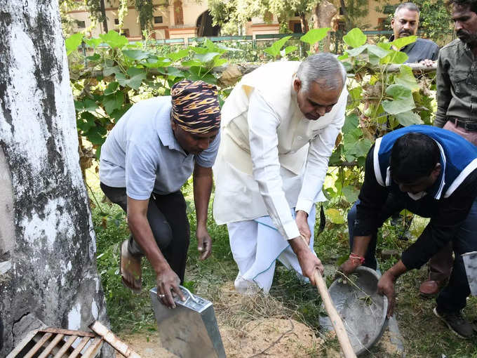 स्वच्छता था पहला मंत्र