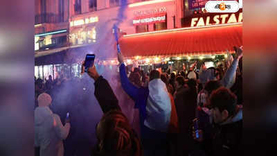 Paris clashes: এমবাপেরা ফাইনাল হারতেই ফরাসি সমর্থকদের তাণ্ডব, প্যারিসে জনতা-পুলিশ খণ্ডযুদ্ধ