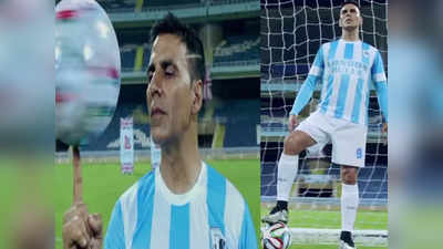 रात में FIFA वर्ल्ड कप में अर्जेंटीना की जीत और सुबह मेसी पर बायॉपिक को लेकर अक्षय कुमार की तस्वीरें वायरल