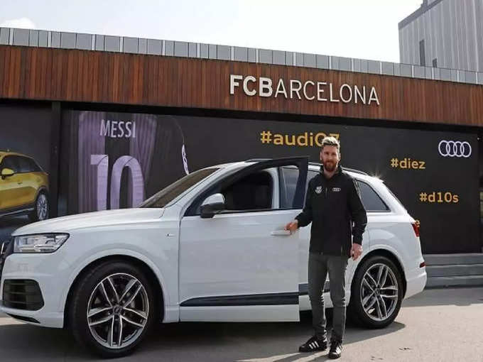 Lionel Messi Audi Cars