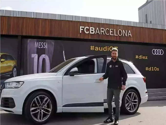 ​Lionel Messi Audi Cars