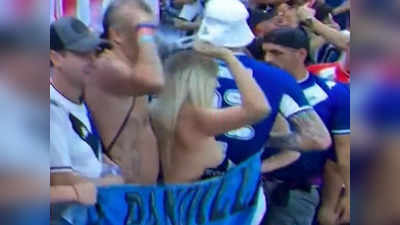 Argentina topless fan: बुर्के वाले देश में उतारा ब्रा, अब खा रही हैं जेल की हवा, स्टेडियम में टॉपलेस होना पड़ा महंगा!