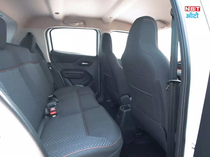 citroen C3 rear seats