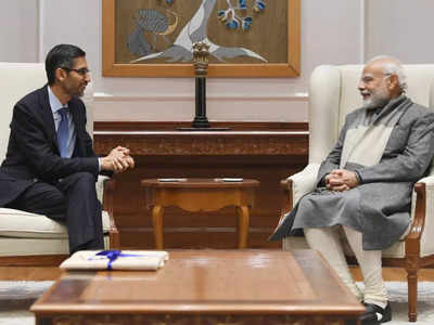 Sundar Pichai Meets PM Modi: ‘সবার জন্য ইন্টারনেট’, মোদী সাক্ষাতের পর প্রশংসায় পঞ্চমুখ Google প্রধান