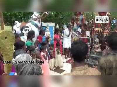 குண்டம்பட்டி முனியப்பன் கோயிலில் சிலை வைத்து நூதன வழிபாடு!