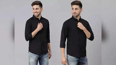 Black Shirt For Men को पहनकर मिलेगा गजब का स्‍टाइल, कैजुअल वेयर के लिए हैं बढ़िया