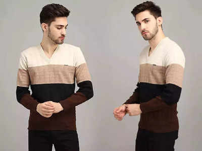 सर्दीपासून आरामासाठी डेनिमसह परिपूर्ण लुक व नियमित वापरासाठी योग्य असलेले full sleeves sweater; आजचं ऑर्डर करा