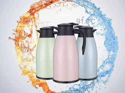 Stainless Steel Water Bottle 2 Litre से उठाएं गर्म चाय और कॉफी का मजा, वजन में भी हैं हल्के