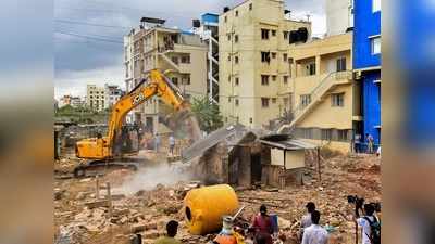BBMP Demolition Drive: ಬೆಂಗಳೂರಲ್ಲಿ ಮತ್ತೆ ಜೆಸಿಬಿ ಆರ್ಭಟ: ರಾಜಕಾಲುವೆ ಮೇಲೆ ನಿರ್ಮಿಸಿದ್ದ ಕಟ್ಟಡಗಳು ಧ್ವಂಸ