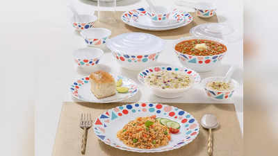 Opalware Dinner Set से डिनर का एक्सपीरियंस होगा शानदार, मॉर्डन डिजाइन है बढ़िया