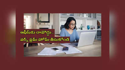 Covid BF.7 India : ఆఫీస్‌కు రావొద్దు.. వర్క్‌ ఫ్రమ్‌ హోమ్‌ తీసుకోండి.. ఆఫీస్‌ వర్క్‌తో పాటు పర్సనల్‌ వర్క్‌ కూడా చేసుకోండి..!