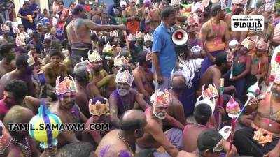 ரெகுநாதபுரம் ஸ்ரீ வல்லபை ஐயப்பன் கோயில் விழா; ஐயப்ப பக்தர்கள் பங்கேற்பு!