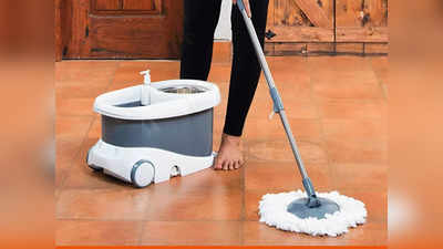 Bucket Spin Mop से मिनटों में करें पूरे घर को क्लीन, पानी की भी होगी बचत