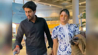Anjali Arora: बॉयफ्रेंड संग न्यू ईयर मनाने निकलीं अंजलि अरोड़ा, मुंबई एयरपोर्ट पर इतराते हुए दिखाईं अदाएं
