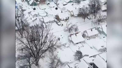 Blizzard in US: ಅಮೆರಿಕದಲ್ಲಿ ಮಹಾ ದುರಂತ: ಹಿಮಪಾತದಡಿ ಯುವತಿ ಜೀವಂತ ಸಮಾಧಿ