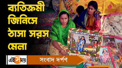 Kolkata Saras Mela: ব্যতিক্রমী জিনিসে ঠাসা সরস মেলা