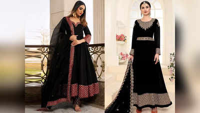 Black Anarkali Suit शादी में पहनने के लिए हैं बेस्‍ट, इनमें आप दिखेंगी सबसे अलग और खूबसूरत