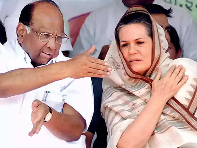 SHARAD PAWAR SONIA GANDHI