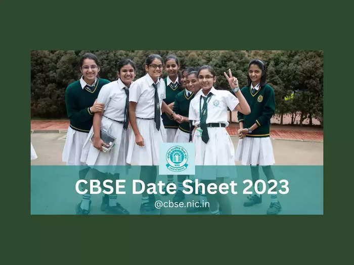 CBSE Date Sheet 2023