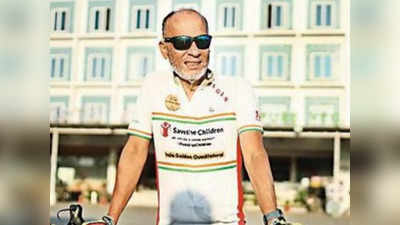 37 दिन, 6 हजार किलोमीटर: 66 साल के शख्स ने गरीब बच्चों की पढ़ाई के लिए साइकिल से की पूरे देश की यात्रा