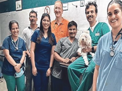 Mumbai news: कुत्ते को थी दिल बीमारी, सर्जरी के लिए जर्मनी से मुंबई बुलाए गए पशु चिकित्सक ने बचा ली जान