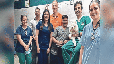 Mumbai news: कुत्ते को थी दिल बीमारी, सर्जरी के लिए जर्मनी से मुंबई बुलाए गए पशु चिकित्सक ने बचा ली जान
