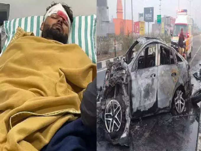 Rishabh Pant Mercedes Car Crash
