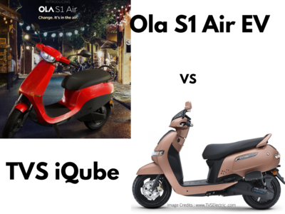 Ola S1 Air vs Tvs IQube எலக்ட்ரிக் ஸ்கூட்டர் ஒப்பீடு! ஒலாவை சமளிக்குமா டிவிஎஸ்?