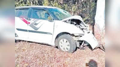 Chhindwara: तेज रफ्तार कार पेड़ से टकराई, 1 की मौत, न्‍यू ईयर मनाने पचमढ़ी जा रहे थे 4 लोग
