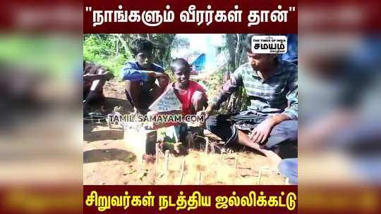 களிமண் காளை பொம்மைகளை உருவாக்கி ஜல்லிக்கட்டு போட்டி