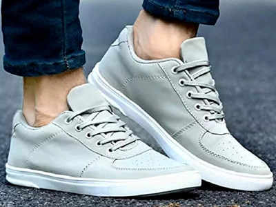 Grey Shoes हैं काफी स्टाइलिश और फैंसी, लाइटवेट होने के साथ ड्यूरेबल है क्वालिटी