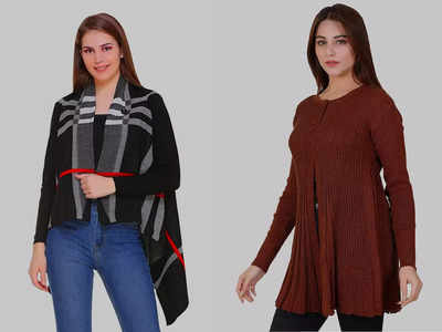 Woolen Shrug हैं महिलाओं के पहनने के लिए बेस्ट ऑप्शन, इनसे ठण्ड में मिलेगा ग्लैमरस आउटफिट
