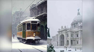 Kolkata Snowfall: বরফে ঢাকল কলকাতা থেকে করাচি! ভাইরাল ছবি মিস করবেন না