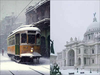 Kolkata Snowfall: বরফে ঢাকল কলকাতা থেকে করাচি! ভাইরাল ছবি মিস করবেন না