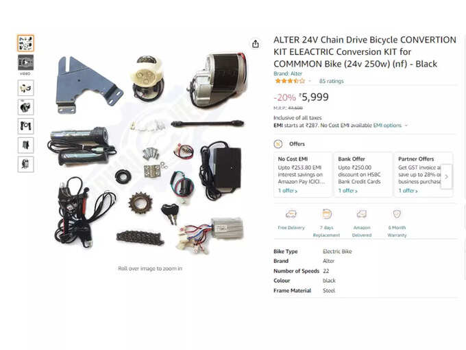 Electric Bicycle Conversion Kit