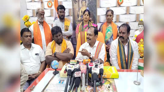 'மோடி, அமித் ஷா தமிழகத்தில் போட்டியிடணும்' - அர்ஜூன் சம்பத் விருப்பம்!