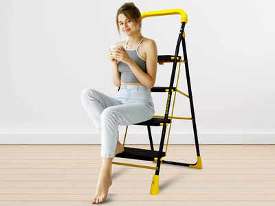 इन Folding Ladder से घर के कई काम होंगे आसान, एंटी स्किड ग्रिप के साथ हैं उपलब्ध