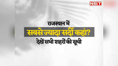 Weather News: चूरू में फिर पारा 0 डिग्री, पिलानी दूसरा सबसे ठंडा शहर, देखें राजस्थान में सर्दी के आंकड़ों की जिलावार सूची