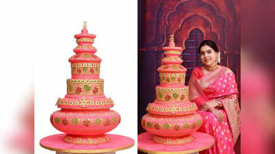 पुणेकर महिलेनं जग जिंकलं! विदेशात चक्क केकमधून साकारली भारताची खास संस्कृती, अविश्वसनीय photo