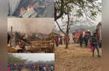 Gurugram Slum Fire: धुआं, आग की लपटें और चीत्कार... गुरुग्राम में 150 झुग्गियां जलकर खाक, देखें तस्वीरें