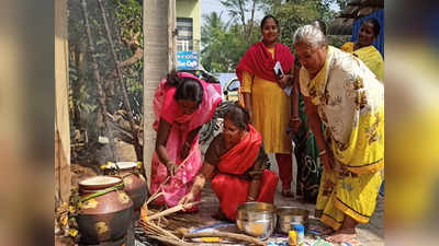 சிறுதானிய பொங்கல் விழா; மகளிர் குழுவினர் அசத்தல்!