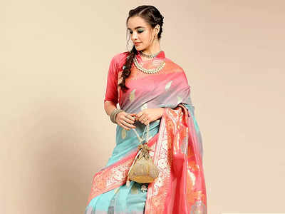 Festive sarees को मकर संक्रांति के दिन कर सकती हैं ट्राय, दिखेंगी ज्यादा आकर्षक 