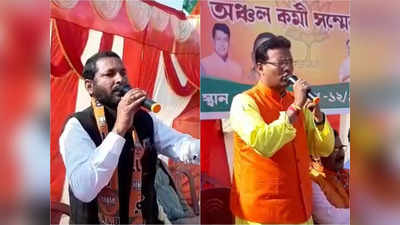 BJP Bengal: আঁশ বটি- মুড়ো ঝাঁটা নিয়ে তৈরি থাকুন, গাছে বেঁধে পেটান! বীরভূমে BJP নেতাদের হুংকার