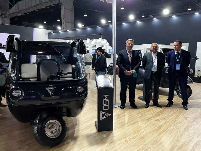 Omega Seiki Mobility At Auto Expo 2023