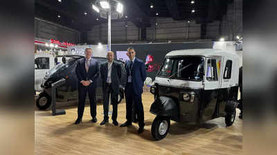 Auto Expo 2023 में ओमेगा सेकी मोबिलिटी की M1KA 1.0 इलेक्ट्रिक ट्रक समेत सभी वाहनों की बड़ी प्रदर्शनी