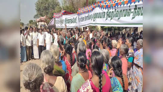 என்எல்சி நிர்வாகம் தமிழக அரசை பங்குதாரராக சேர்க்க வேண்டும் - உண்ணாவிரத போராட்டத்தில் விவசாயிகள் கோரிக்கை!