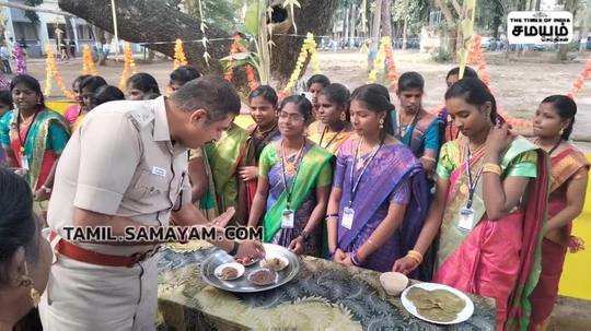 திரு வி க அரசு கலைக் கல்லூரியில் பாரம்பரிய உணவுத் திருவிழா