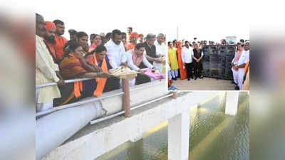 Drinking Water to Annigeri | ಅಣ್ಣಿಗೇರಿ ಪಟ್ಟಣಕ್ಕೆ ನಿರಂತರ ಕುಡಿಯುವ ನೀರು ಯೋಜನೆ ಲೋಕಾರ್ಪಣೆ, ಬಸಾಪುರ ಕೆರೆಗೆ ಬಾಗಿನ